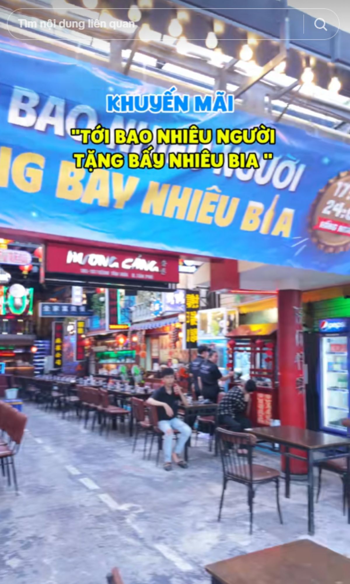 CHƯƠNG TRÌNH ĐI BẤY NHIÊU NGƯỜI - TẶNG BẤY NHIÊU BIA